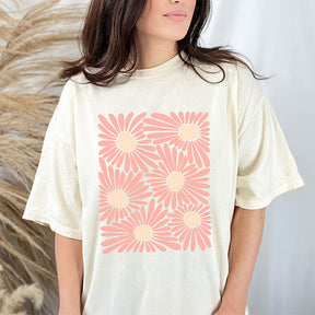 Daisy Flowers Floral T Shirt