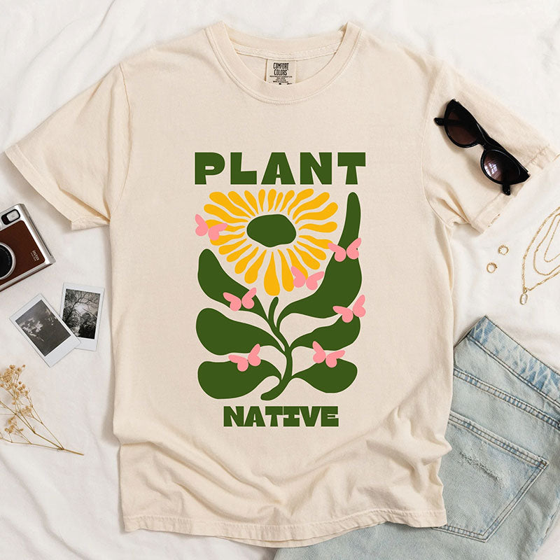 Plant Native Flower T-shirt