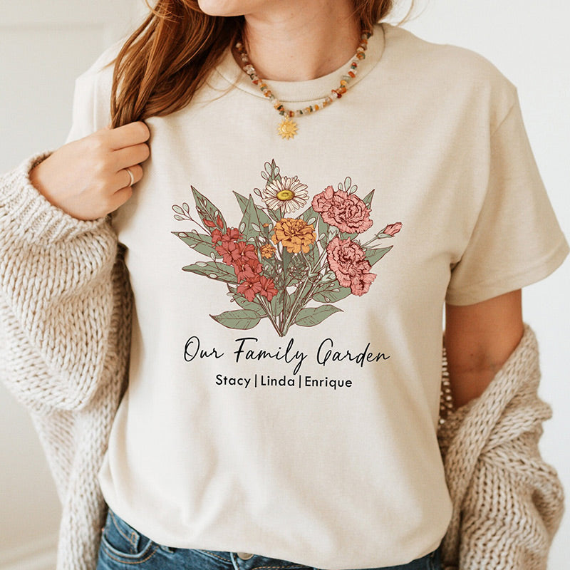 Birth Flower T-Shirt