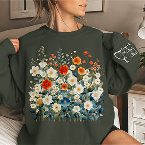 Gardening Plant Lover Flowe Sweatshirt