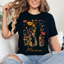 Mama Botanical Floral Gift T-Shirt