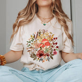 Flowers Oversized Nature Garden T-shirt