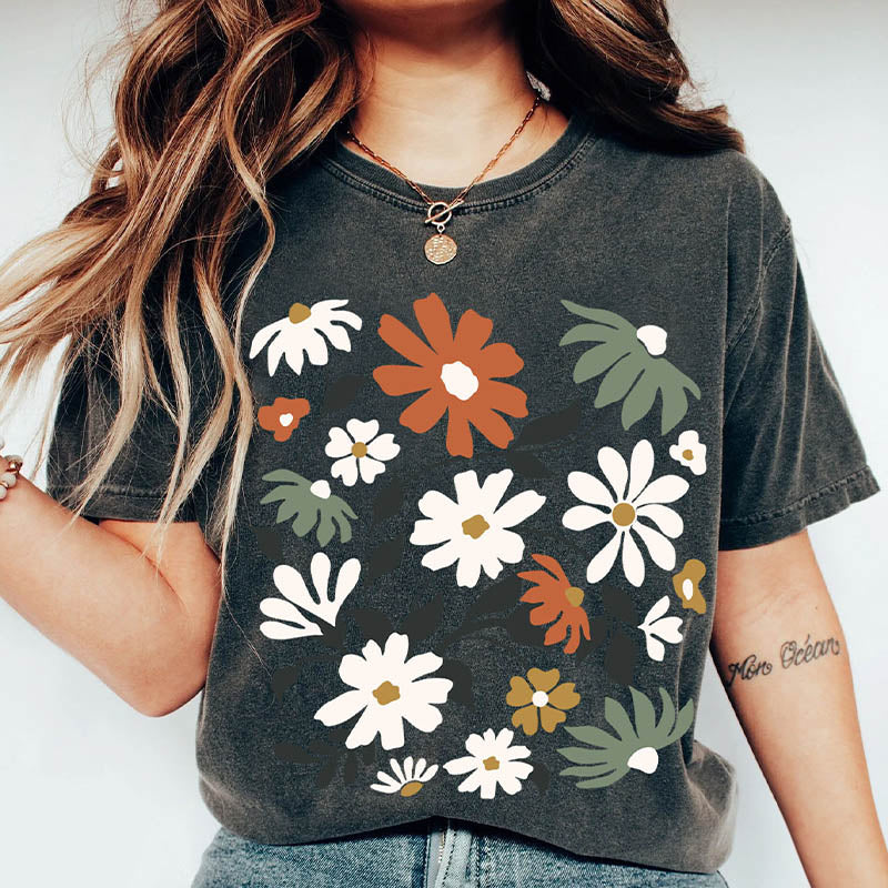 Floral Nature Daisy T-Shirt