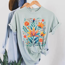 Boho Folk Art  Wildflower T-Shirt