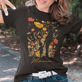 Mama Botanical Floral Gift T-Shirt