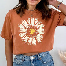 Cute Boho Floral Daisy Wildflower T-shirt