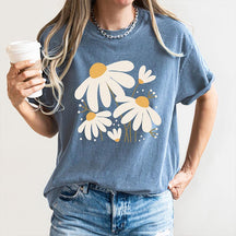 Daisy Blooming Flowers Summer T-Shirt