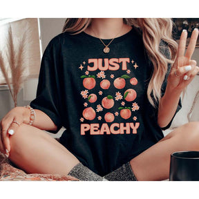 Just Peachy Summer Fruit Peaches T-Shirt