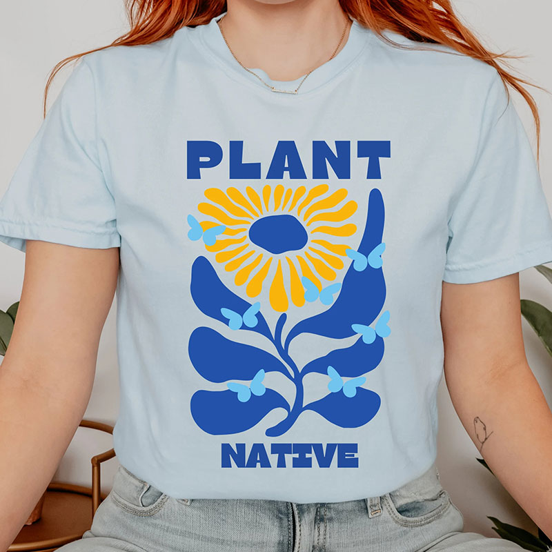 Plant Native Flower T-shirt