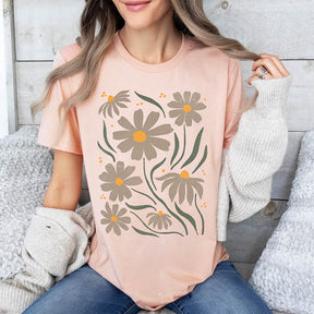 Womens Spring Wildflower T-Shirt