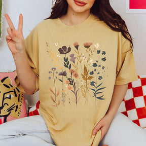 Floral Wildflower Lover T-shirt