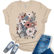 Women's Vintage Flower T-Shirt