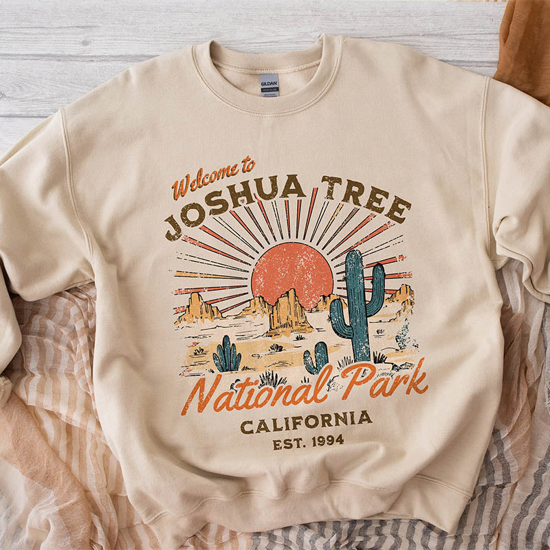 Joshua  National Park Hiking Sweatshirt