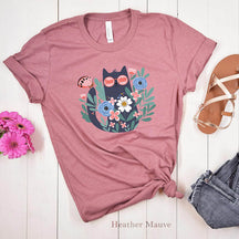 Funny Cat Plant Lover T-Shirt