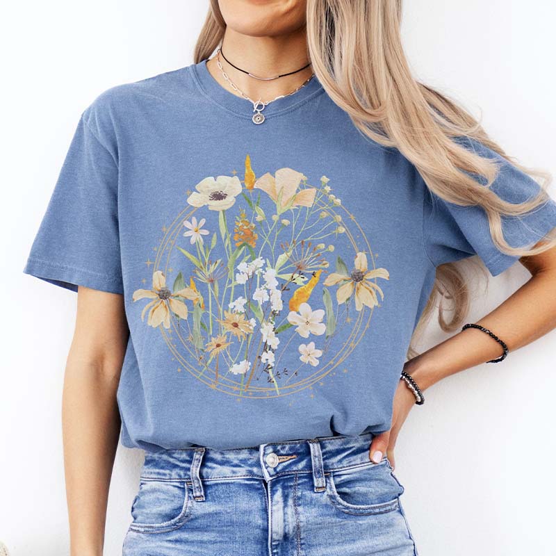 Wildflowers Comfort Colors Gift T-Shirt