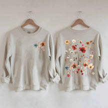 Vintage Wildflower Natural Lover Sweatshirt