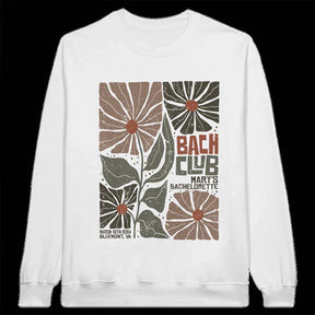 Bach Club Floral Bridal Party Sweatshirt