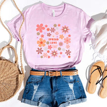 Spread Love Floral Wildflower T-Shirt