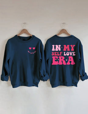 In My Self Love ERA 2-seitig bedrucktes Sweatshirt