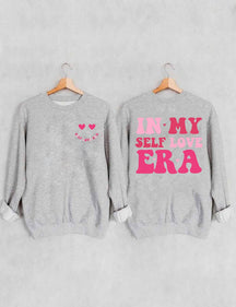 In My Self Love ERA Sweat-shirt imprimé recto-verso