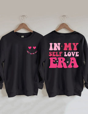 In My Self Love ERA 2-sided Printed Sweatshirt