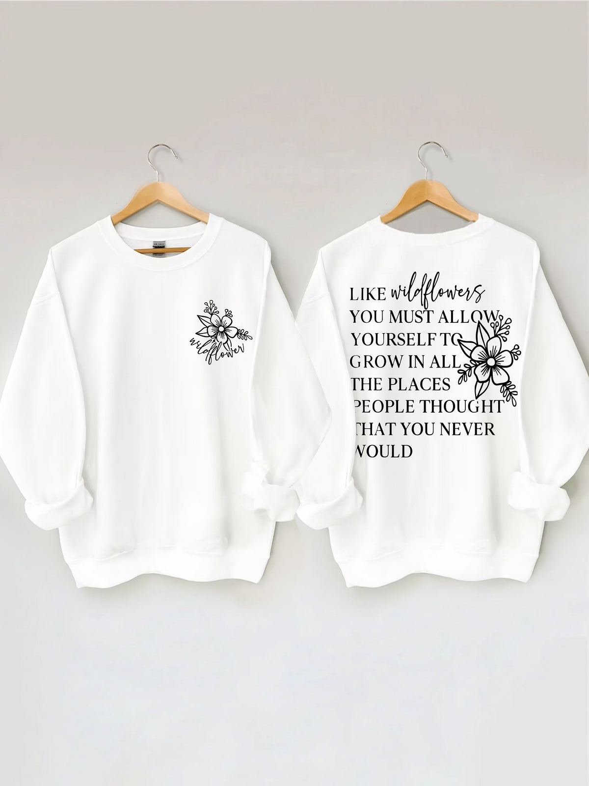 Wie Wildblumen-Sweatshirt 