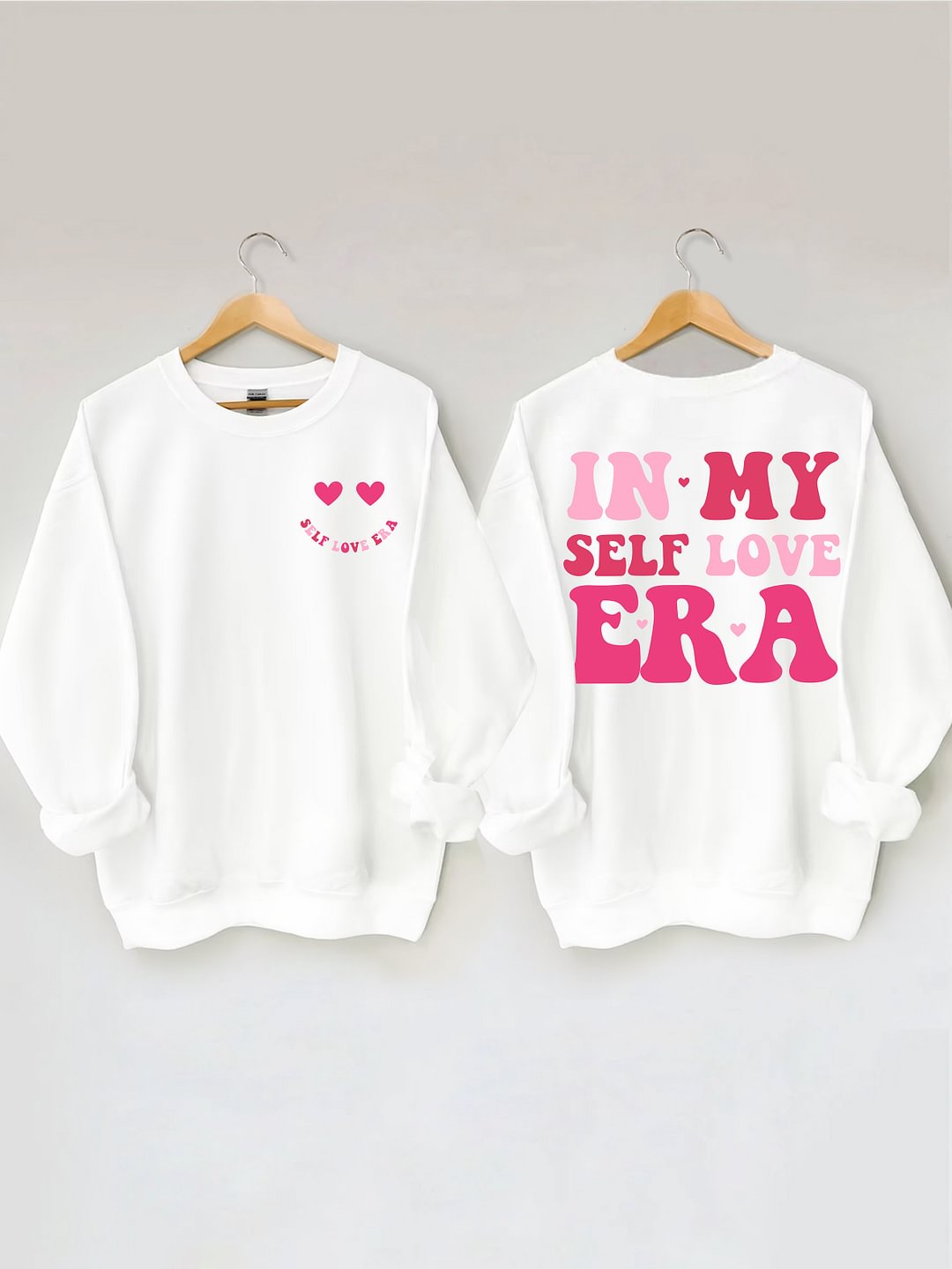 In My Self Love ERA Sweat-shirt imprimé recto-verso