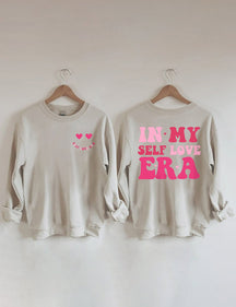 In My Self Love ERA Sweat-shirt imprimé recto-verso