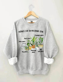 Dinge, die ich in meiner Freizeit mache. Sweatshirt