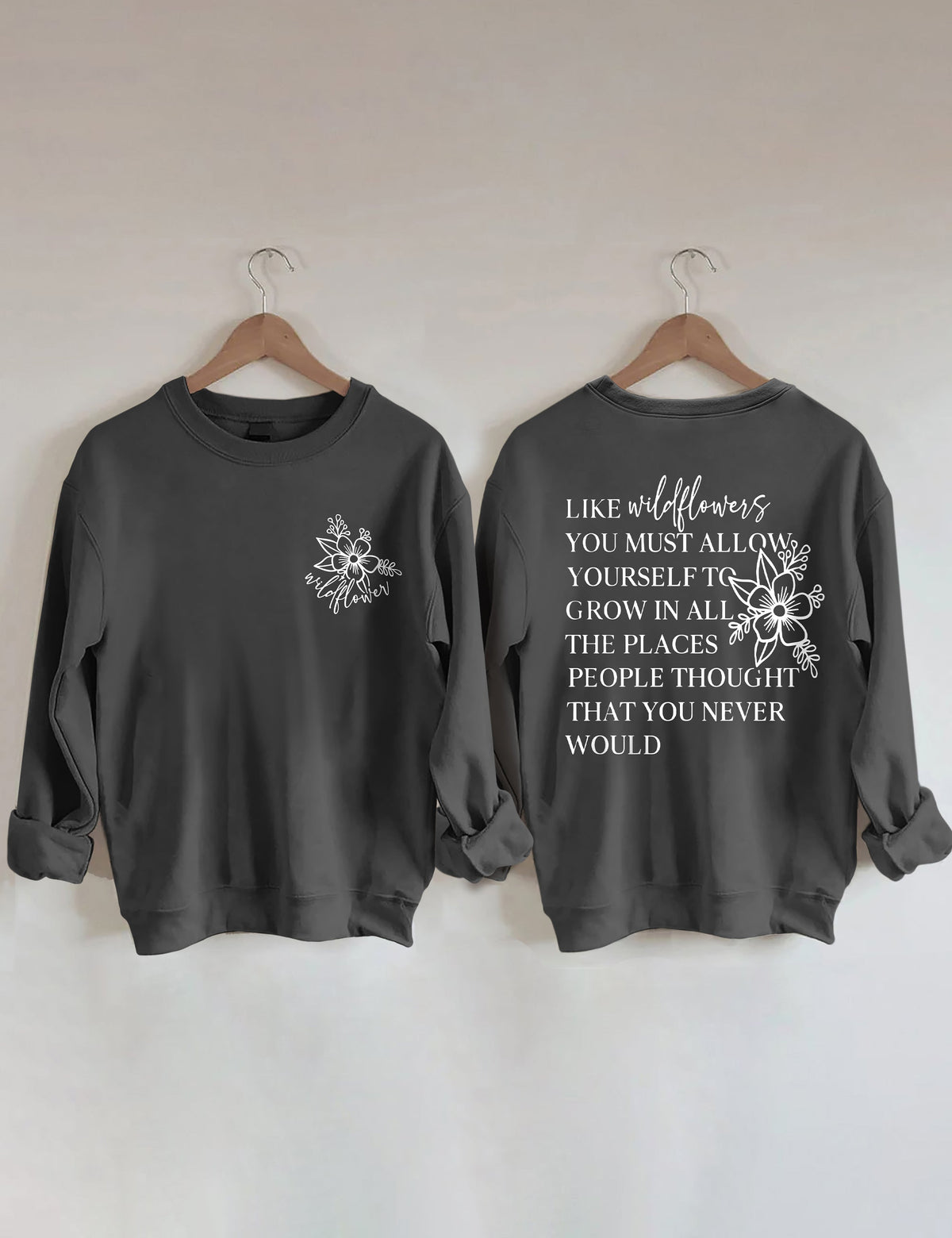 Wie Wildblumen-Sweatshirt 