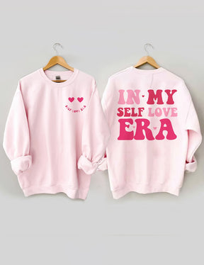 In My Self Love ERA Sweat-shirt imprimé recto-verso