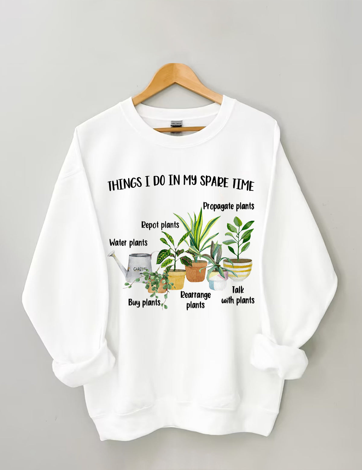 Dinge, die ich in meiner Freizeit mache. Sweatshirt