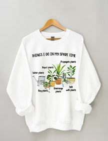 Dinge, die ich in meiner Freizeit mache. Sweatshirt