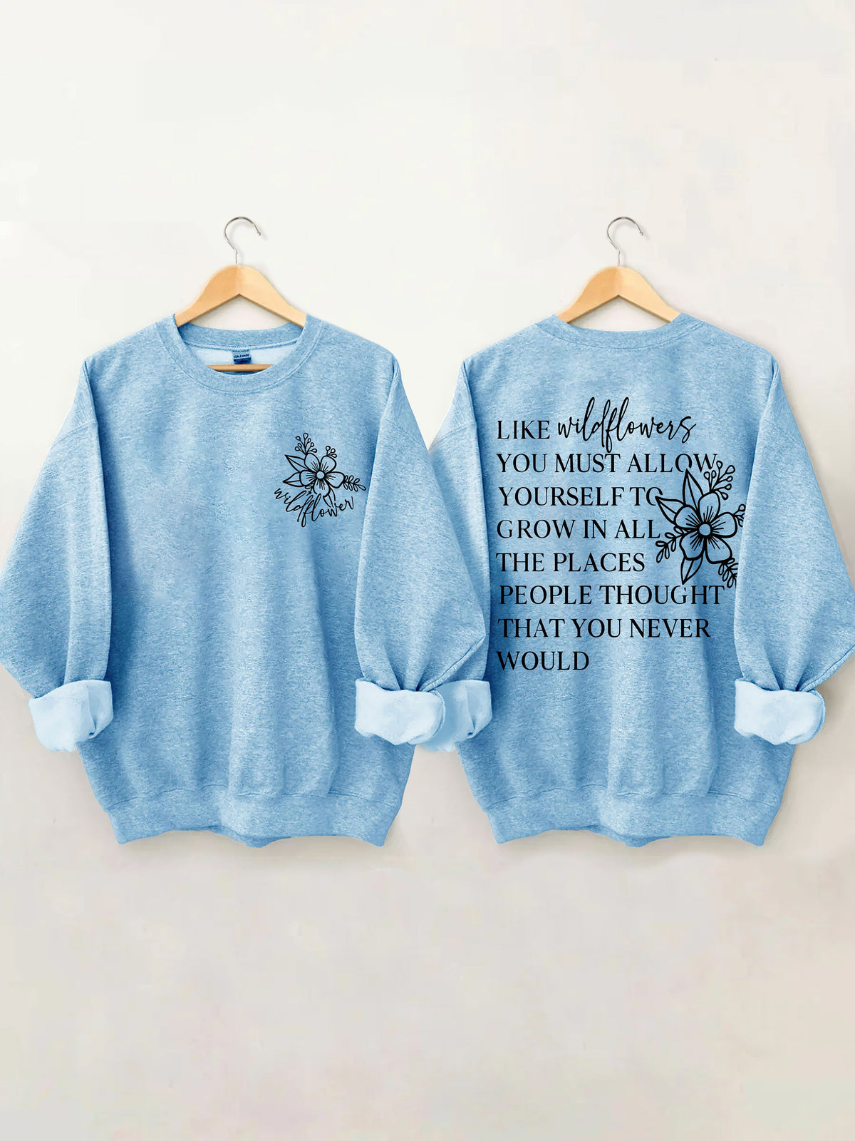 Wie Wildblumen-Sweatshirt 