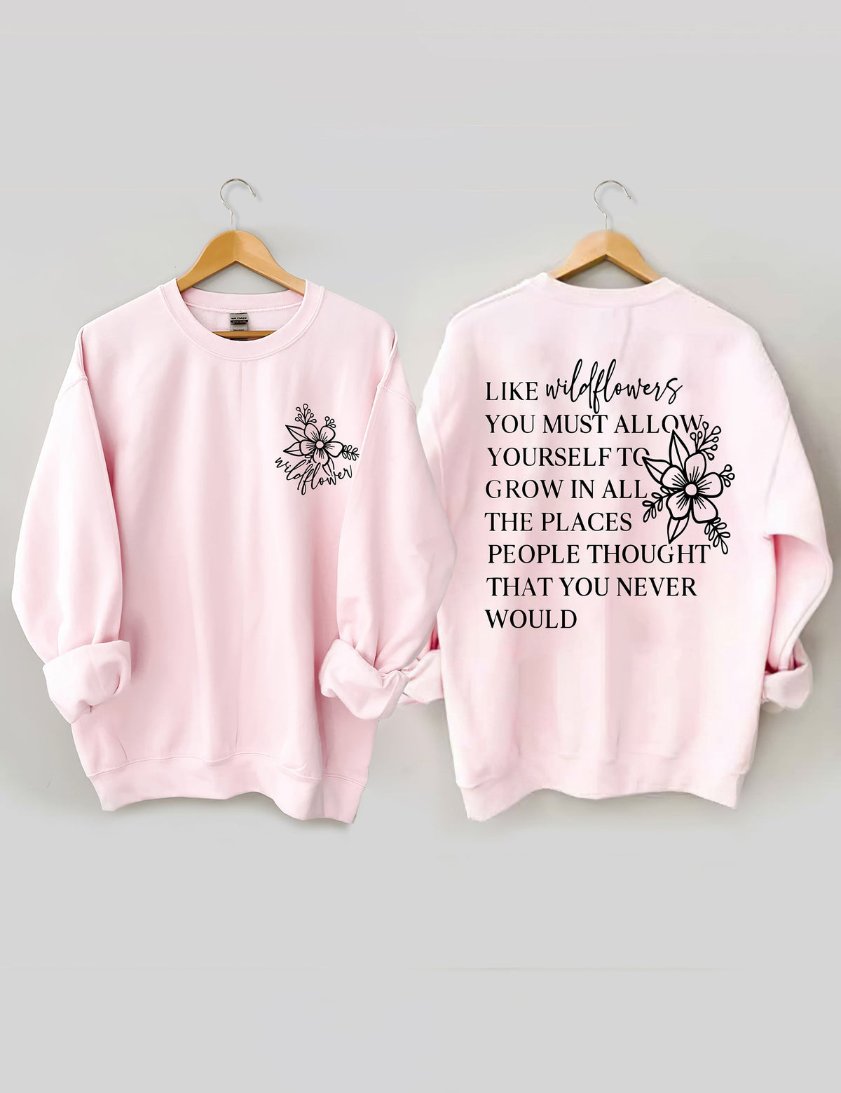 Wie Wildblumen-Sweatshirt 