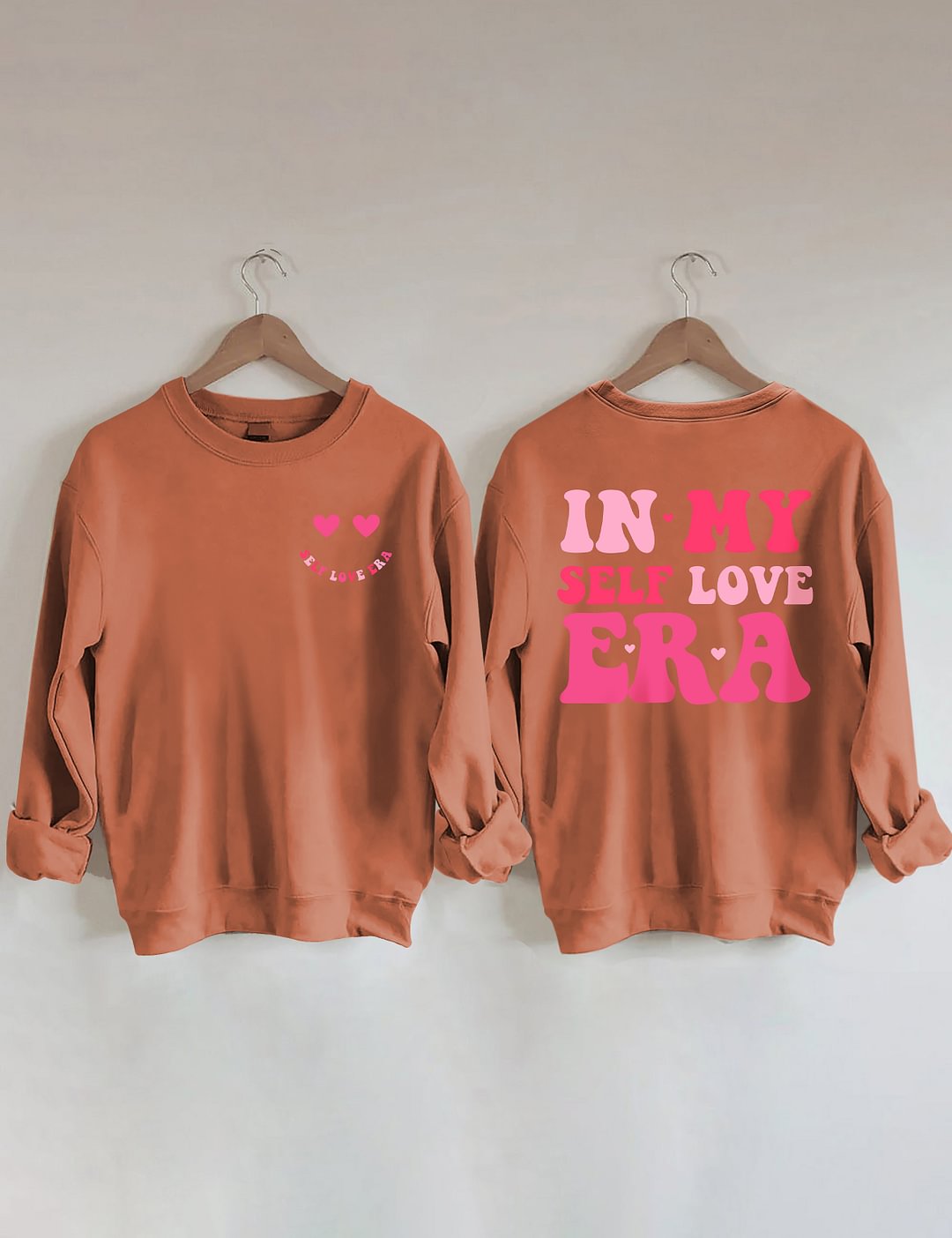 In My Self Love ERA Sweat-shirt imprimé recto-verso