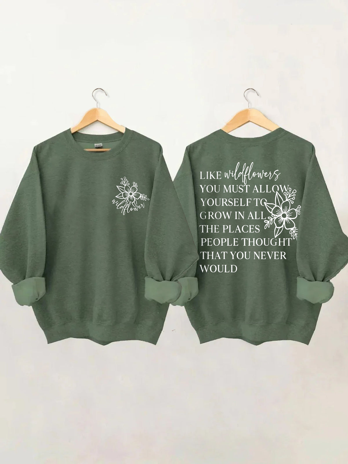 Wie Wildblumen-Sweatshirt 