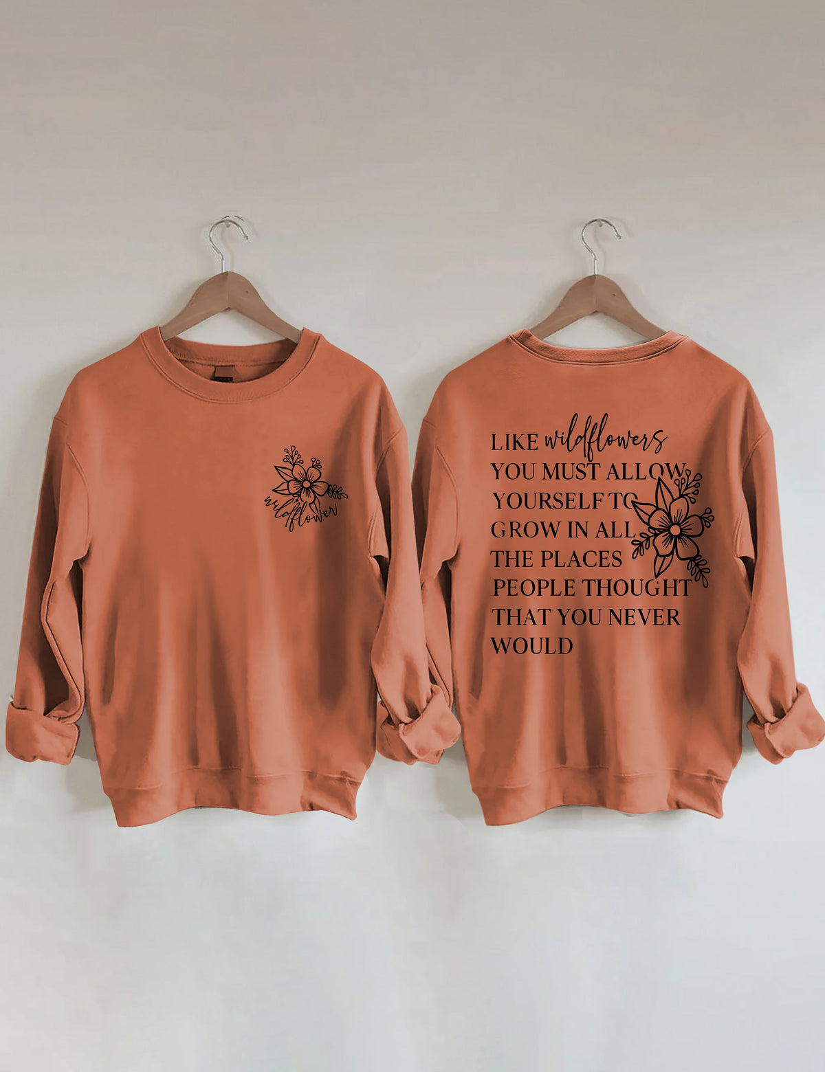 Wie Wildblumen-Sweatshirt 