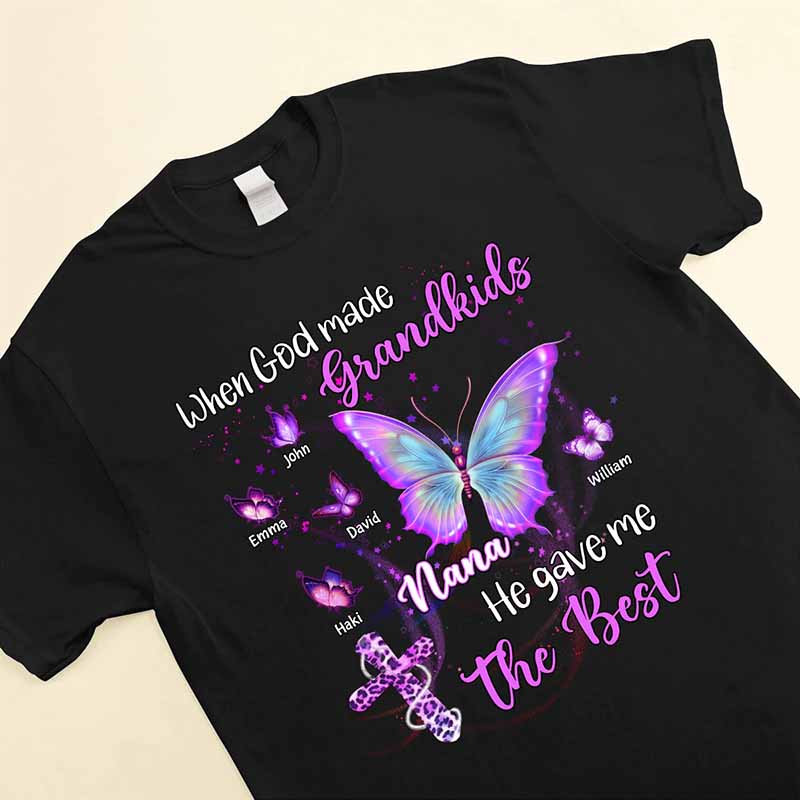 T-shirt Papillon Pétillant