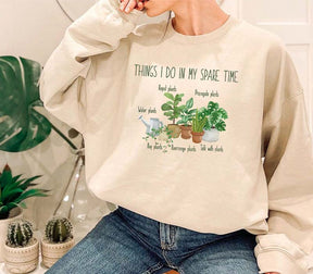 Sweat-shirt drôle de jardinier de plantes