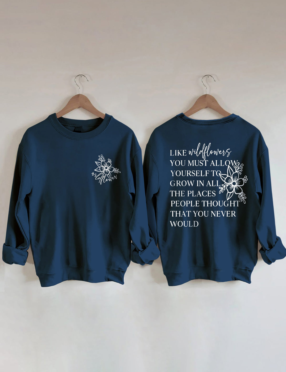 Wie Wildblumen-Sweatshirt 