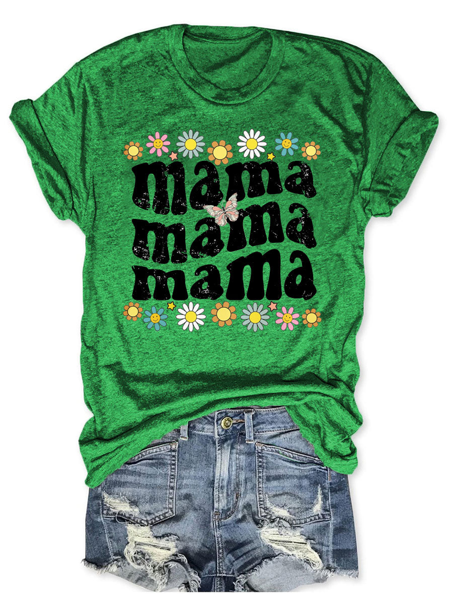 Mama Flower T-shirt