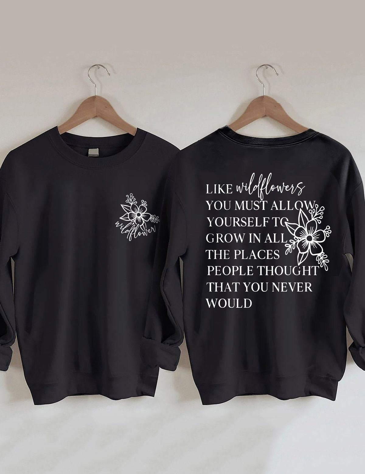 Wie Wildblumen-Sweatshirt 