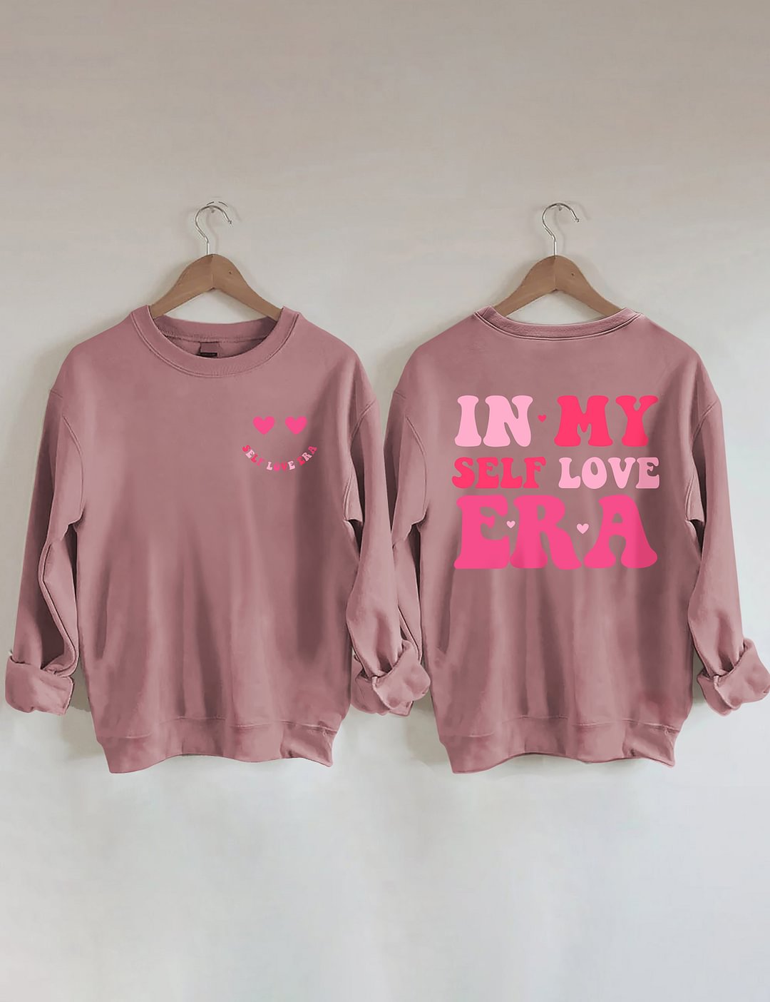 In My Self Love ERA Sweat-shirt imprimé recto-verso