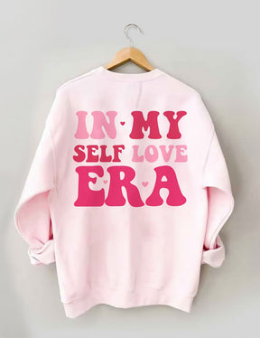 In My Self Love ERA 2-seitig bedrucktes Sweatshirt