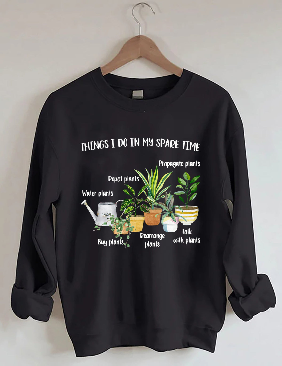 Dinge, die ich in meiner Freizeit mache. Sweatshirt