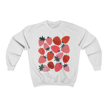 Strawberry Sweatshirt Cute Vintage Fruit Sweater