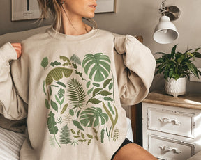 Sweat-shirt Just One More Plant Sweat-shirt Crazy Plant Lady 