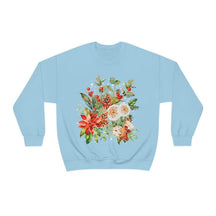 Vintage Pressed Flowers Boho Oversized Wildflowers Sweatshirt