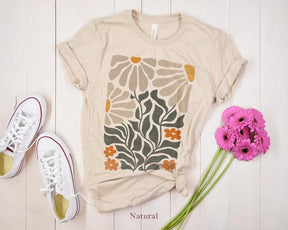 Fleurs Tshirt Boho Fleurs sauvages Tshirt